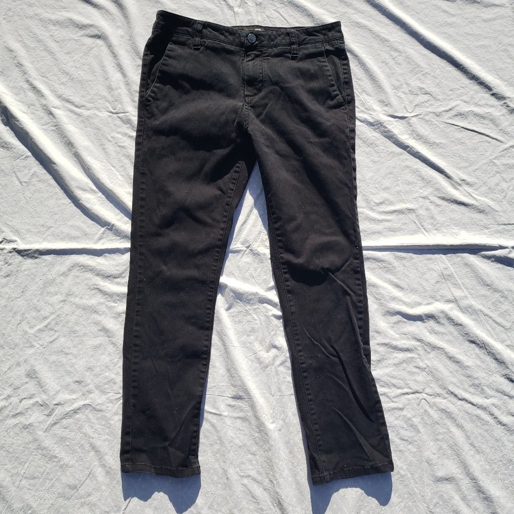 RSQ Mens Black Khaki Chino London Skinny Jeans - Sz 31 30L
